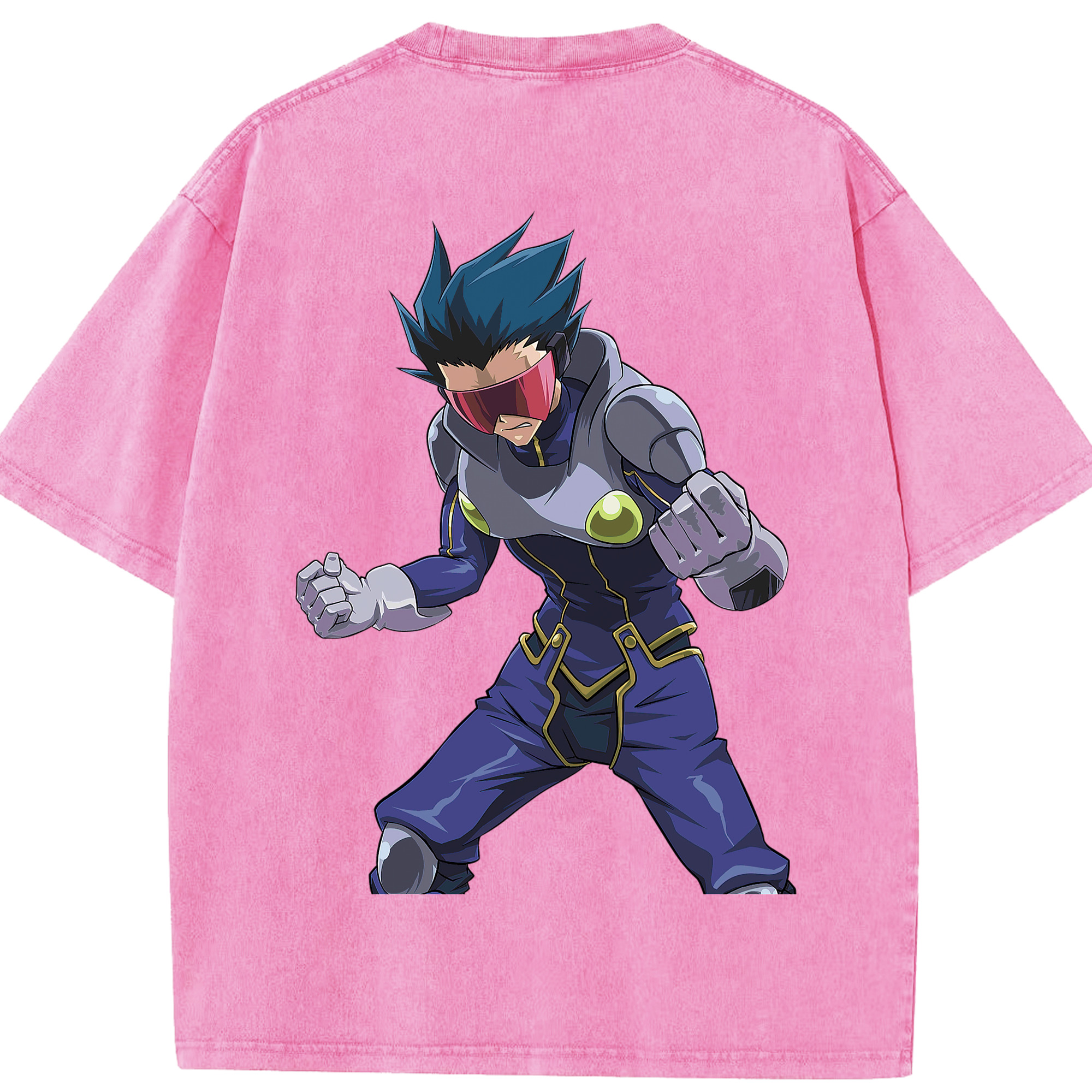 （画像用） 遊☆戯☆王 Yu-Gi-Oh! 綿100% ヴィンテージ風 半袖Tシャツ（背面プリント）